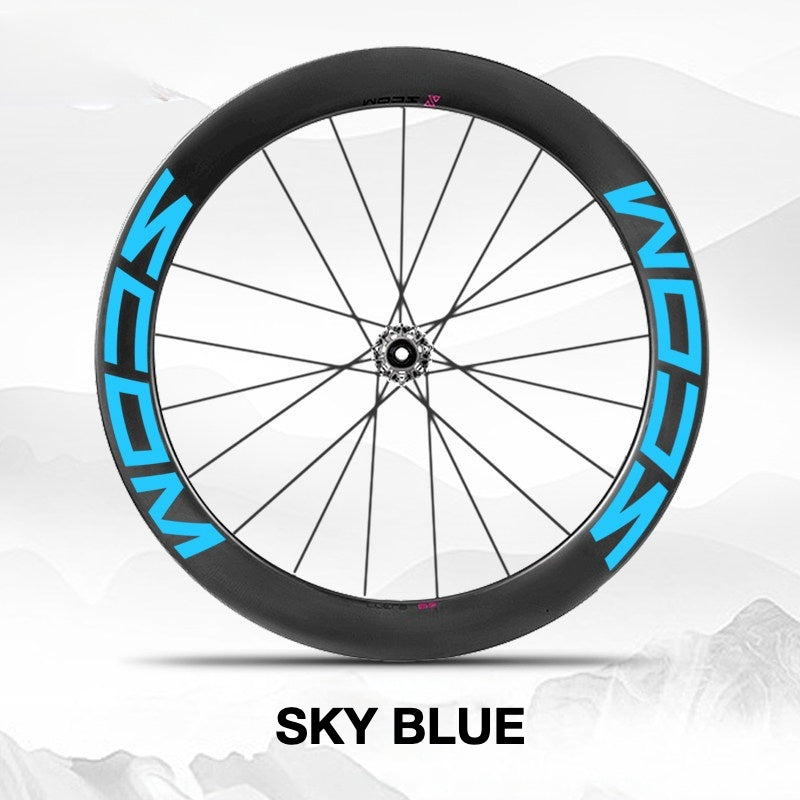 SCOM Wind Blade 50 Wheel Decal Sticker Kit – Logo Cover & Color Change