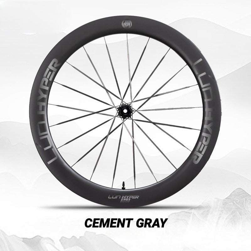Infinity Logo Decals for Lún HYPER 5 D60 Gen 5 Wheelset | Waterproof Rim Overlay Stickers（Complete Decal Set for Two Wheels + Spare Decals Included）