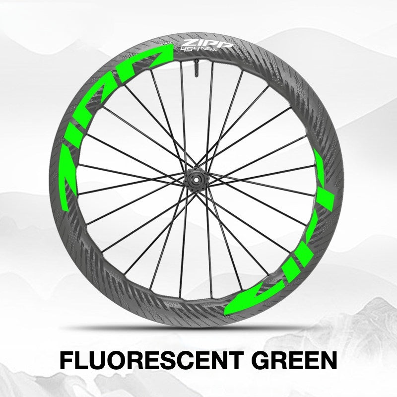 2025 ZIPP 404 Wheel Decal Sticker Kit – Waterproof Carbon Rim Logo Graphics