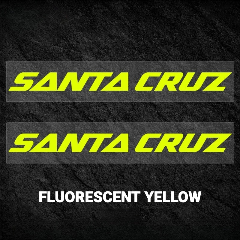 SANTA CRUZ 5010 Frame Logo Decal Kit | Custom Color Change Trail MTB Sticker