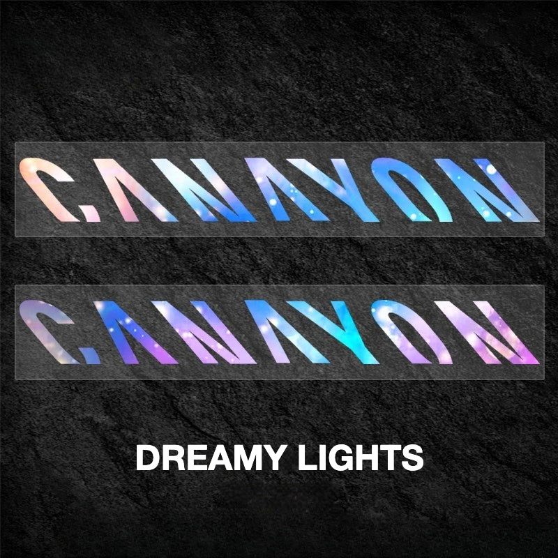 Canyon Ultimate Frame Decal Sticker Kit – Logo Cover & Color Change