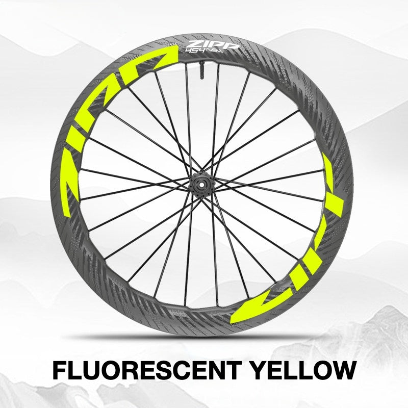 2025 ZIPP 404 Wheel Decal Sticker Kit – Waterproof Carbon Rim Logo Graphics