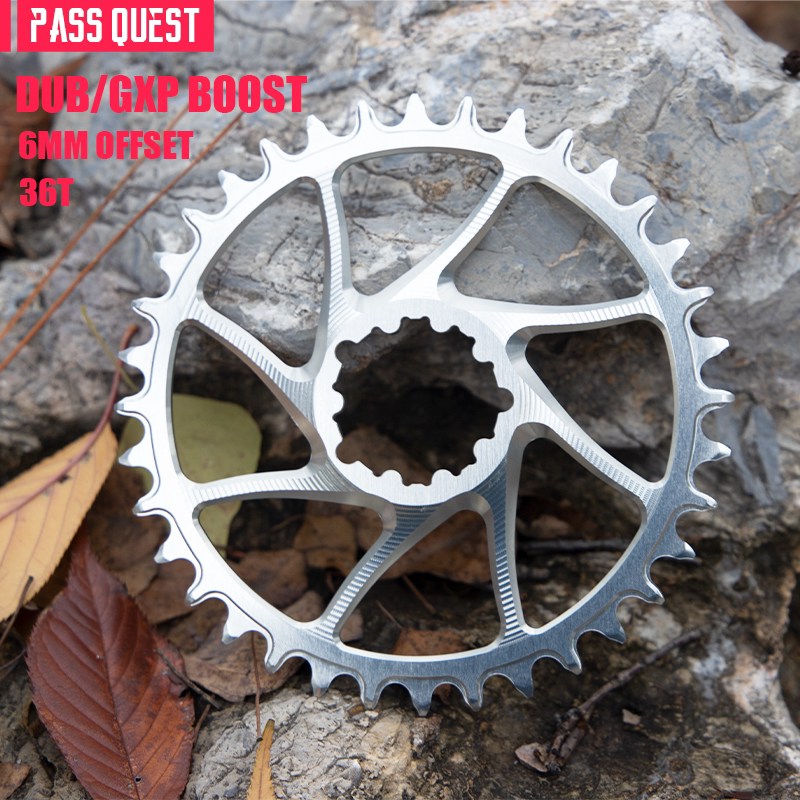 PASS QUEST SRAM 3-Bolt Direct-Mount Narrow-Wide Chainring | GXP DUB | 3mm / 6mm Offset
