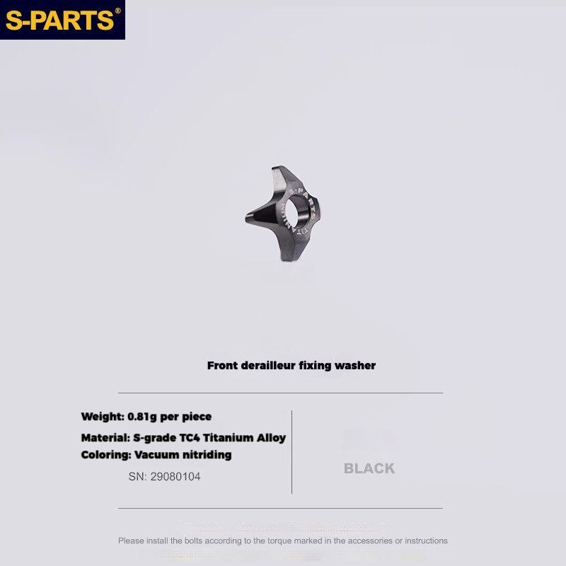 Viti per deragliatore in titanio S-PARTS compatibili con SRAM RED AXS