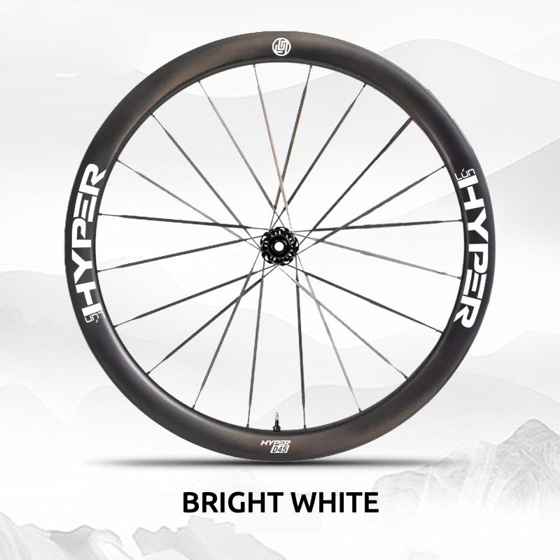 Infinity Logo Decals for Lún HYPER 3 D45 Gen 3 Wheelset | Waterproof Rim Overlay Stickers（Complete Decal Set for Two Wheels + Spare Decals Included）