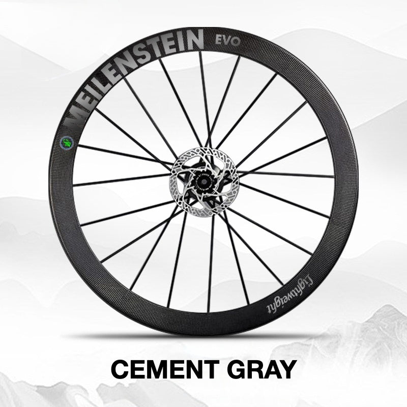 Lightweight MEILENSTEIN EVO Wheel Decal Sticker Kit – Logo Cover & Color Change
