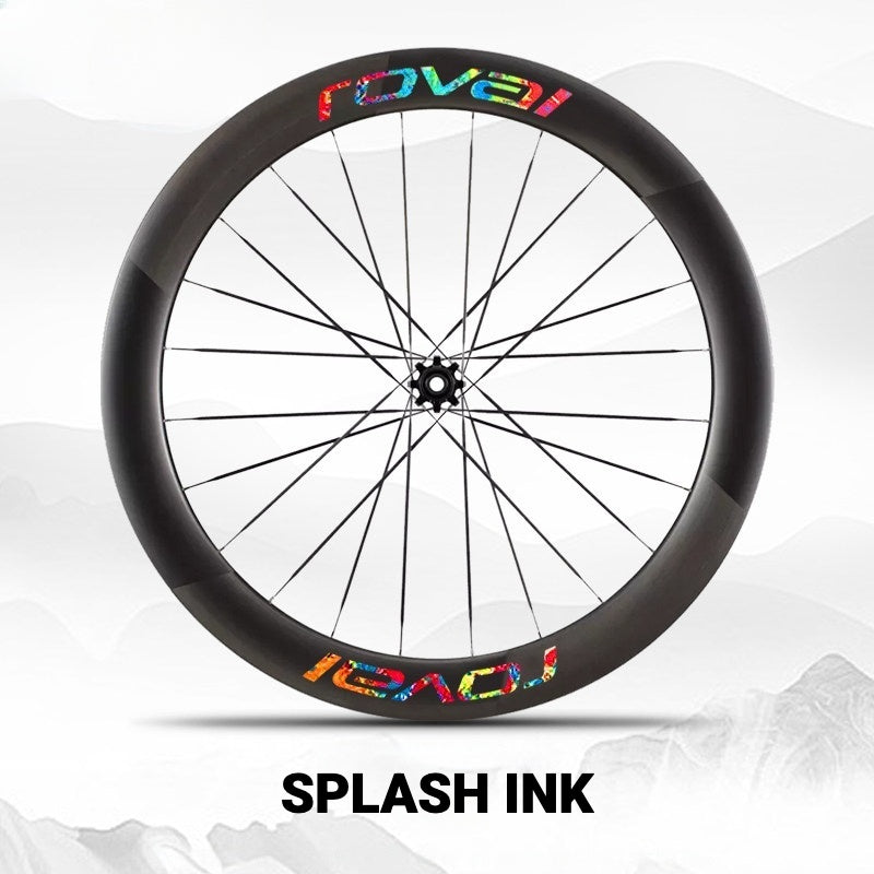 Roval Rapide CL III Wheel Decals | Custom Carbon Wheel Logo Color Change Stickers