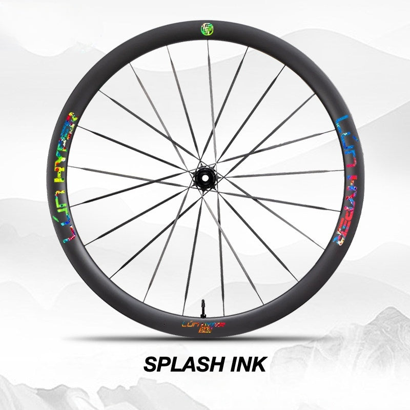 Infinity Logo Decals for Lún HYPER 5 D40 Gen 5 Wheelset | Waterproof Rim Overlay Stickers（Complete Decal Set for Two Wheels + Spare Decals Included）