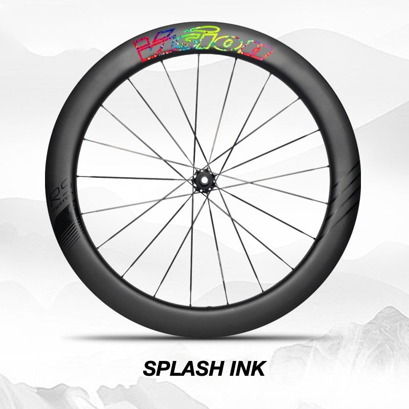 Custom Decal Kit for VISION METRON 45 RS Wheels | Road Bike Carbon Rim Wrap Stickers(Complete Wheelset Decal Kit + Spare Decals Included)