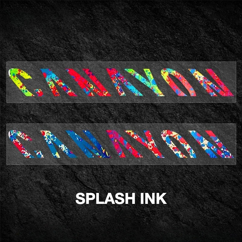 Canyon Ultimate Frame Decal Sticker Kit – Logo Cover & Color Change