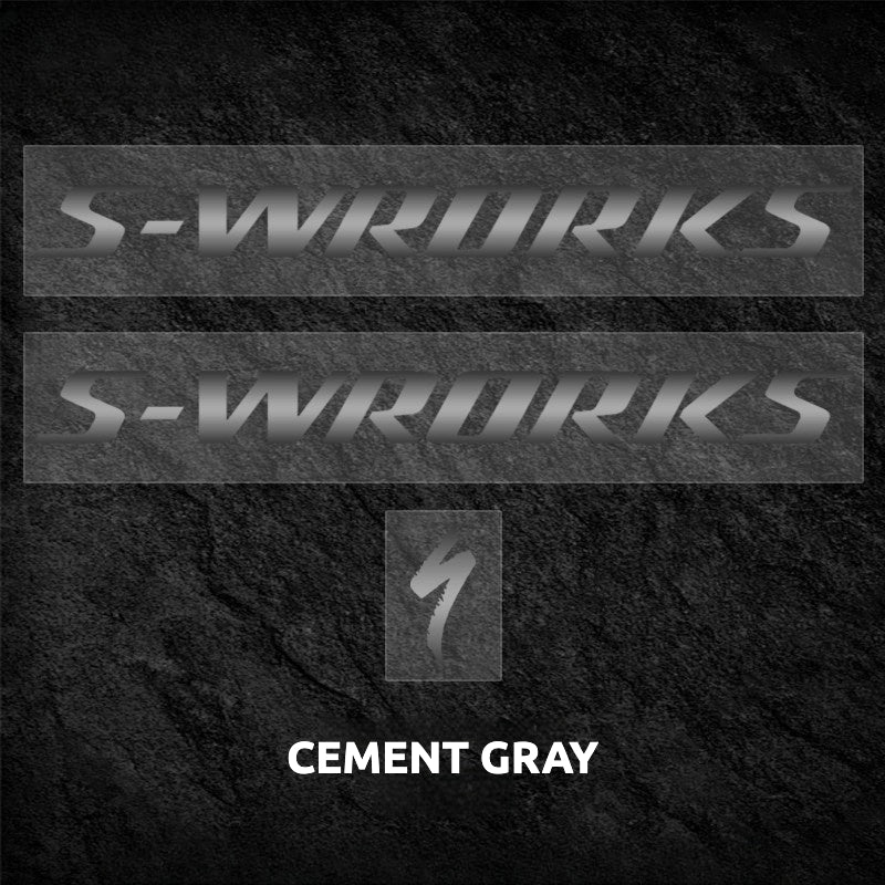 S-Works Prevail 3 헬멧 데칼 스티커 키트 - 스페셜라이즈드 퀵스텝 팀 로고 색상 변경