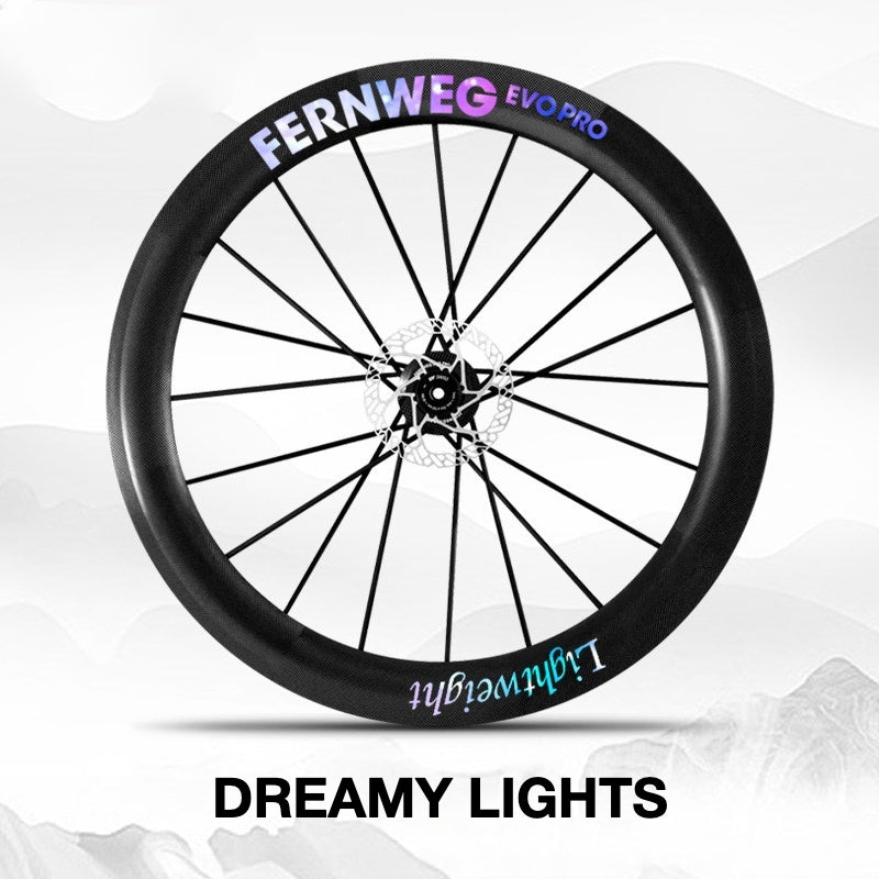 Lightweight Fernweg EVO Pro 63 Wheel Decal Sticker Kit – Logo Cover & Color Change