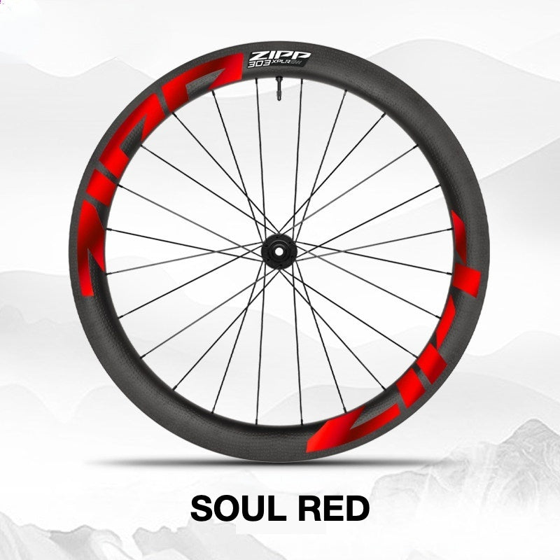 2025 ZIPP 303 XPLR SW Wheel Decal Sticker Kit – Reflective Waterproof Gravel Rim Graphics