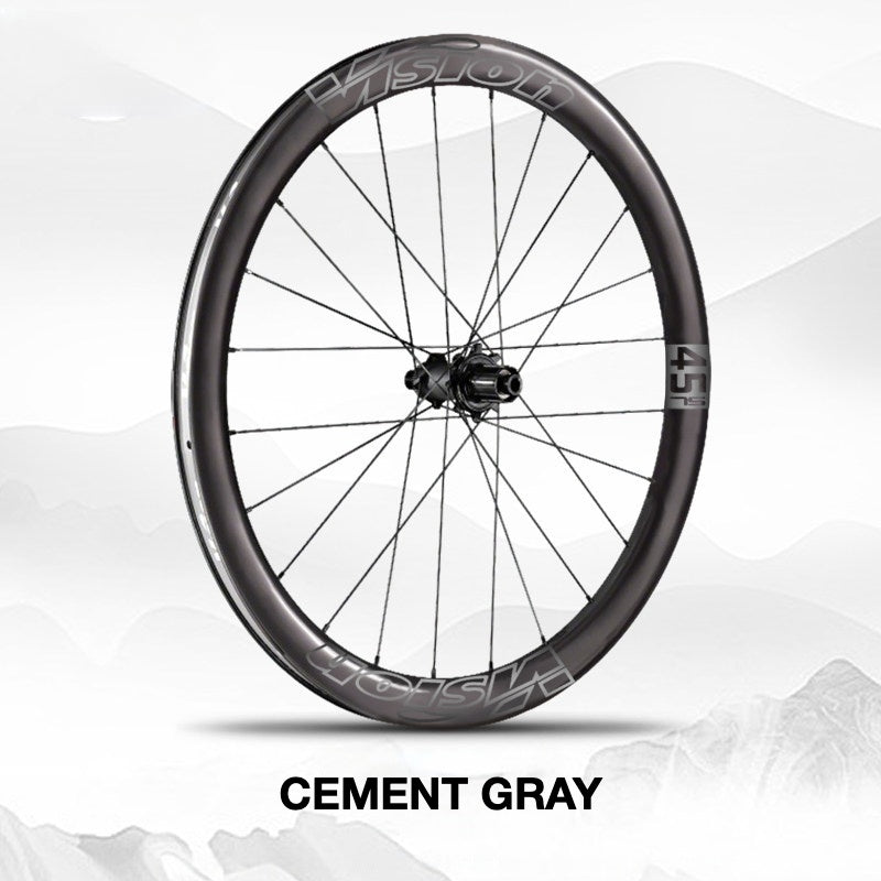 Custom Decal Kit for VISION METRON SL45 Wheels | Road Bike Carbon Rim Wrap Stickers(Complete Wheelset Decal Kit + Spare Set)