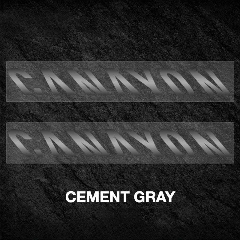 Canyon Ultimate Frame Decal Sticker Kit – Logo Cover & Color Change