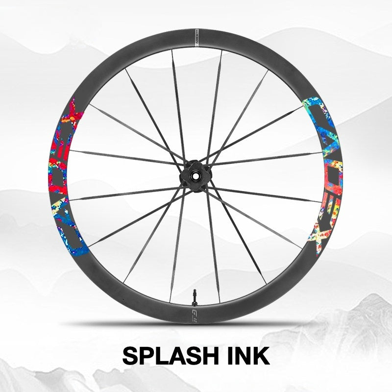 Cadex 42 Disc Wheel Decal Sticker Kit – Premium Logo Cover & Color Change