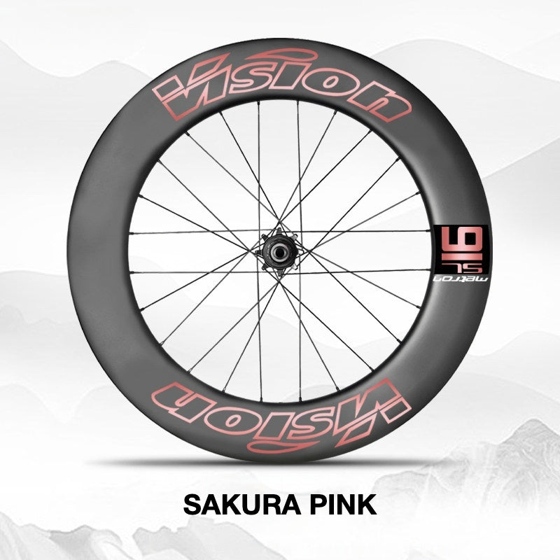 VISION METRON SL91 Single Wheel Decal Kit | Aero Carbon Rim Graphics