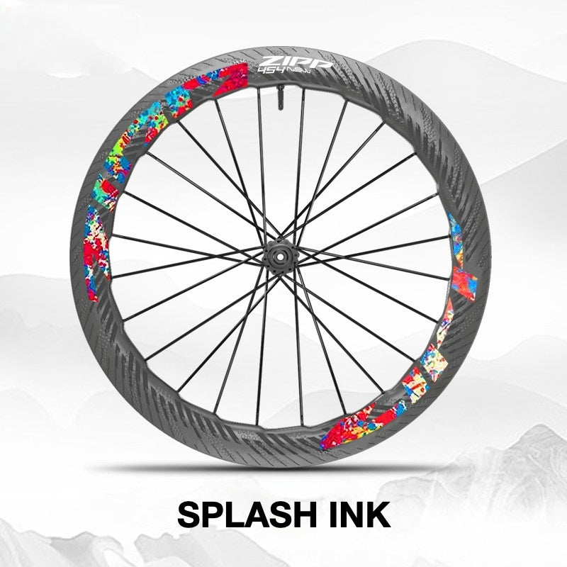 2025 ZIPP 404 Wheel Decal Sticker Kit – Waterproof Carbon Rim Logo Graphics