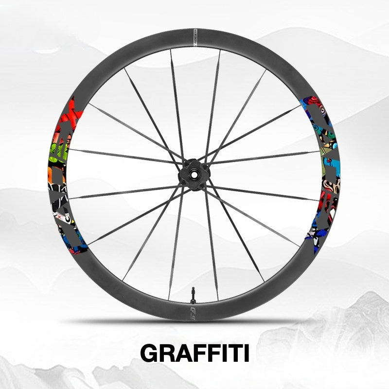 Cadex 42 Disc Wheel Decal Sticker Kit – Premium Logo Cover & Color Change