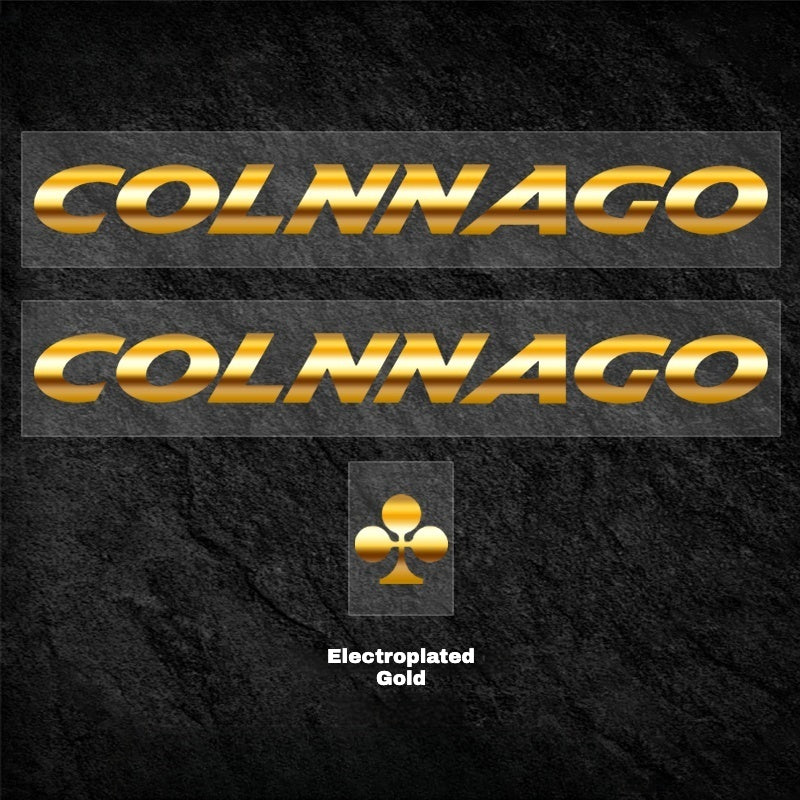 Colnago V3 Frame Logo Decals | Custom Waterproof OEM Overlay Stickers
