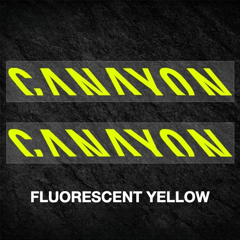 Canyon Ultimate Frame Decal Sticker Kit – Logo Cover & Color Change
