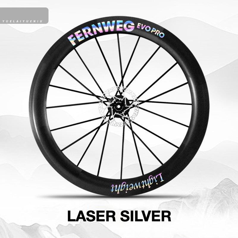 Lightweight Fernweg EVO Pro 63 Wheel Decal Sticker Kit – Logo Cover & Color Change