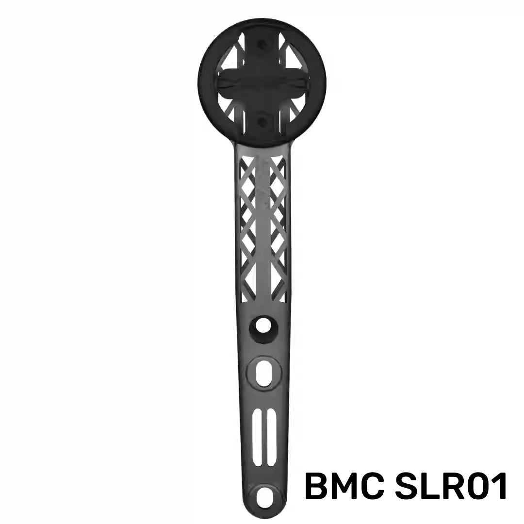 TiNE Ultra-Light Titanium Computer Mount | Full Hollow Design | High Strength | Compatible with BMC SLR01 Integrated Handlebar