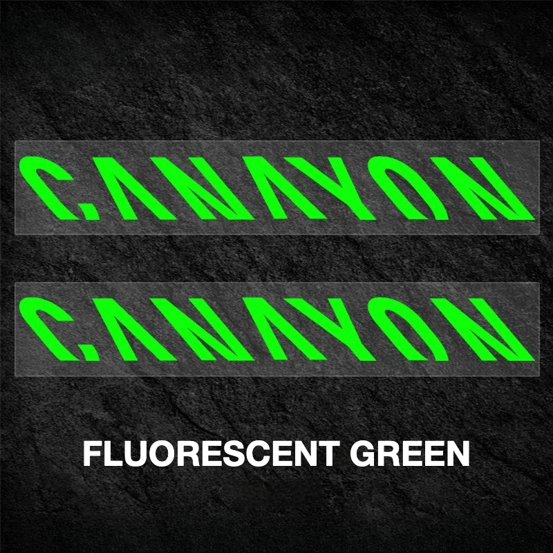 Canyon Ultimate Frame Decal Sticker Kit – Logo Cover & Color Change