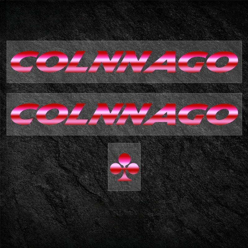 Colnago V5RS Logo Decal Set (2× Downtube + 1× Headtube)｜Custom Frame Color Change Stickers｜35+ Colors