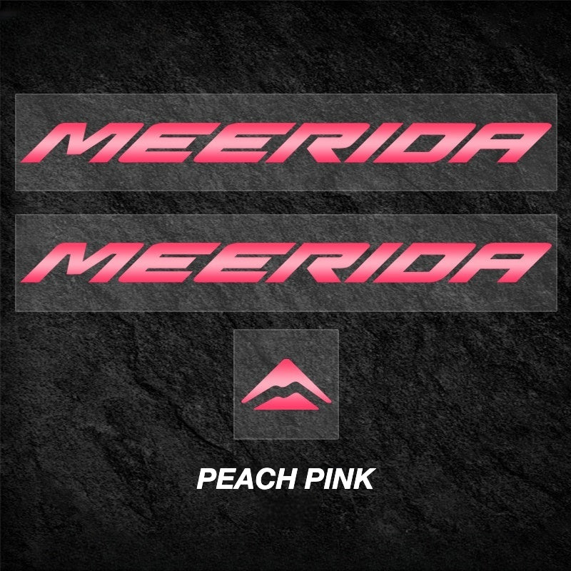 Custom OEM Logo Decals for Merida Scultura 6000 Road Bike Frame | Waterproof Overlay Stickers