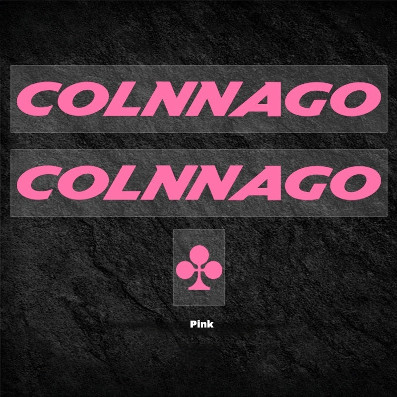 Colnago V3 Frame Logo Decals | Custom Waterproof OEM Overlay Stickers