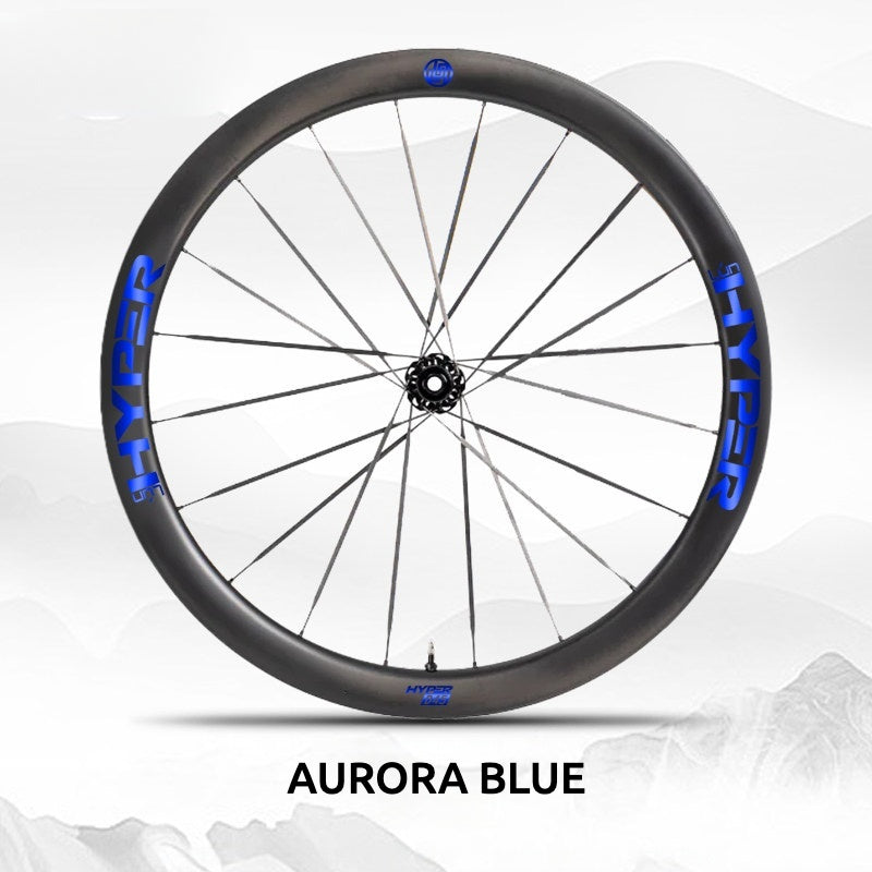 Infinity Logo Decals for Lún HYPER 3 D45 Gen 3 Wheelset | Waterproof Rim Overlay Stickers（Complete Decal Set for Two Wheels + Spare Decals Included）