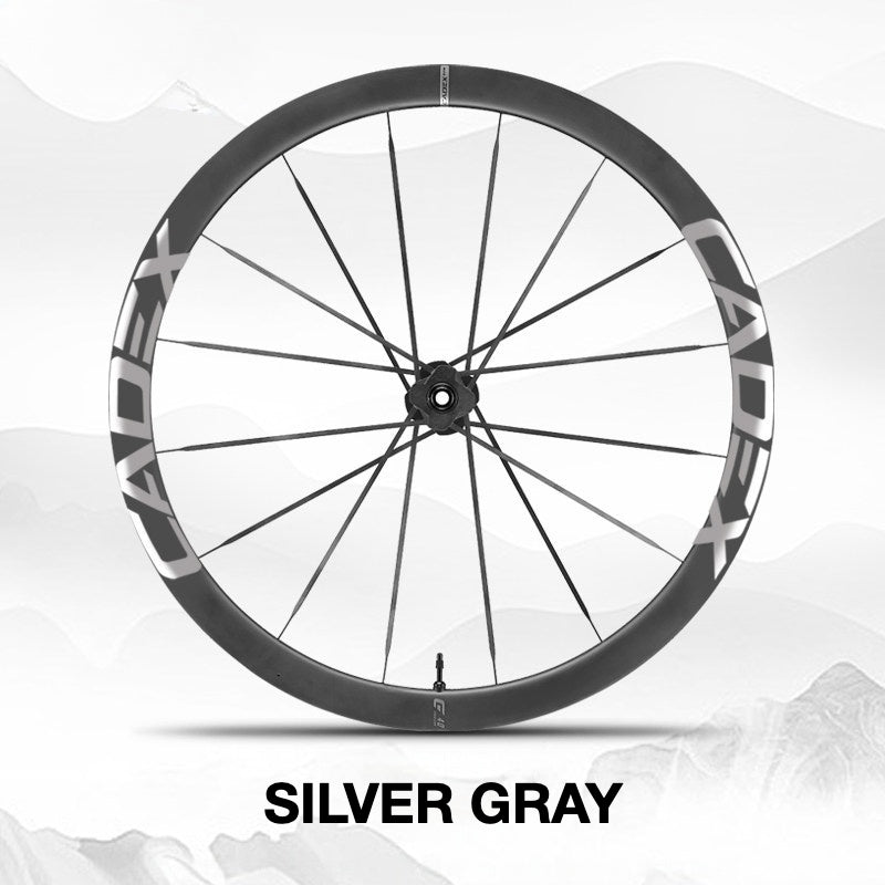 Cadex 50 Ultra Wheel Decal Sticker Kit Carbon Rim Graphics
