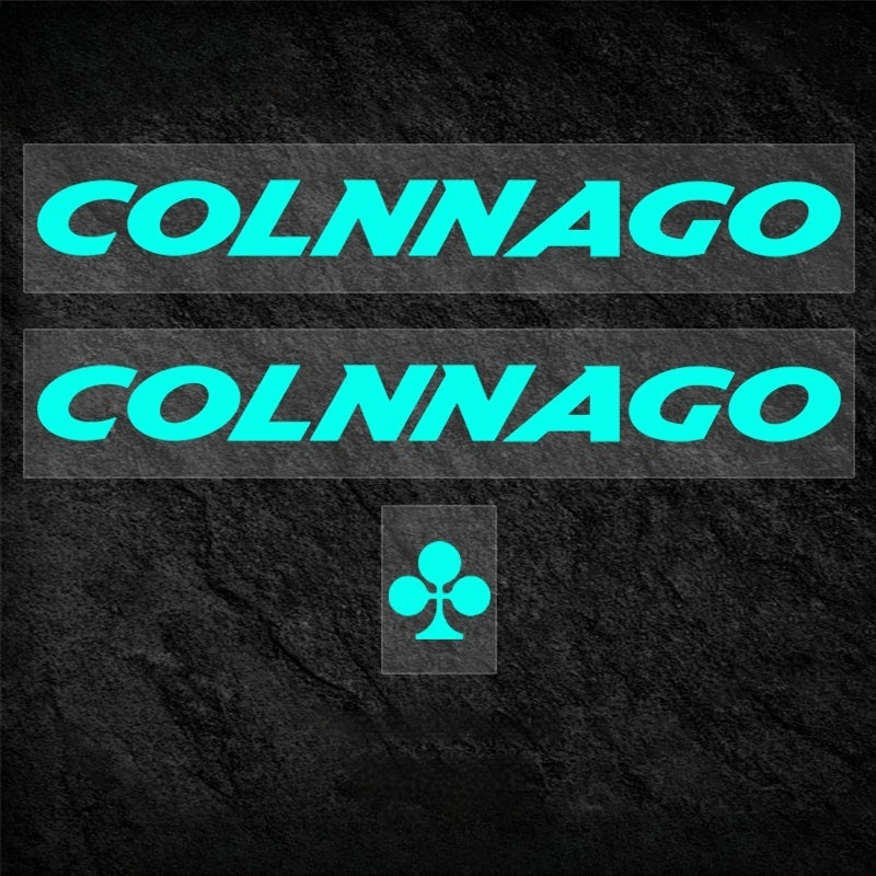 Colnago V5RS Logo Decal Set (2× Downtube + 1× Headtube)｜Custom Frame Color Change Stickers｜35+ Colors