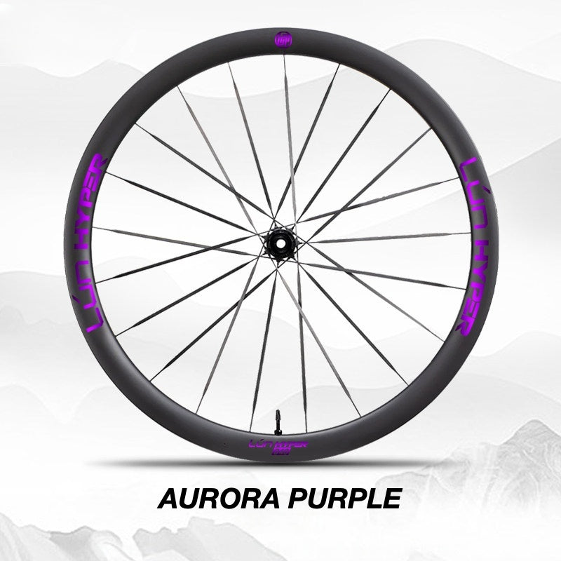 Infinity Logo Decals for Lún HYPER 5 D40 Gen 5 Wheelset | Waterproof Rim Overlay Stickers（Complete Decal Set for Two Wheels + Spare Decals Included）