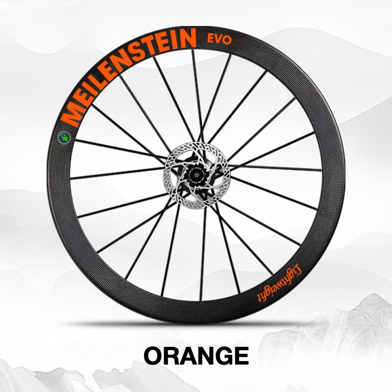 Lightweight MEILENSTEIN EVO Wheel Decal Sticker Kit – Logo Cover & Color Change