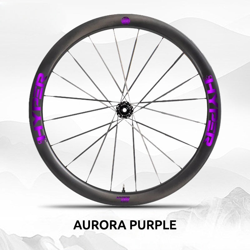 Infinity Logo Decals for Lún HYPER 3 D45 Gen 3 Wheelset | Waterproof Rim Overlay Stickers（Complete Decal Set for Two Wheels + Spare Decals Included）