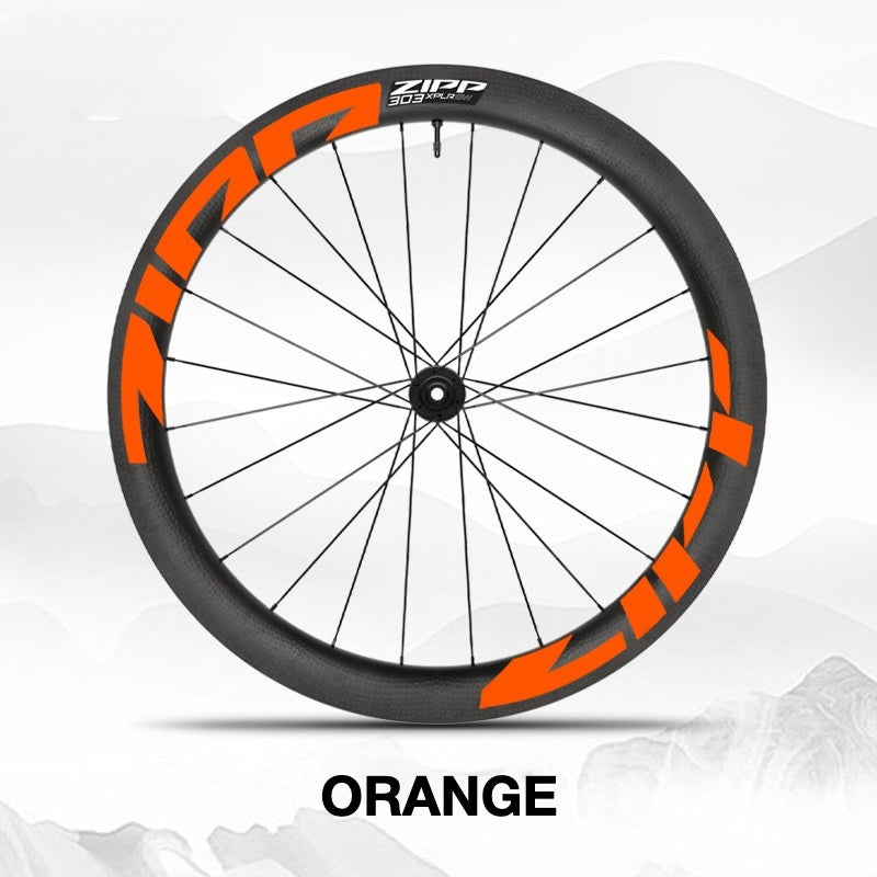 2025 ZIPP 303 XPLR SW Wheel Decal Sticker Kit – Reflective Waterproof Gravel Rim Graphics