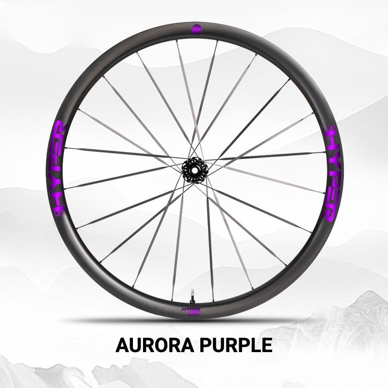 Infinity Logo Decals for Lún HYPER 3 D33 Gen 3 Wheelset | Waterproof Rim Overlay Stickers（Complete Decal Set for Two Wheels + Spare Decals Included）