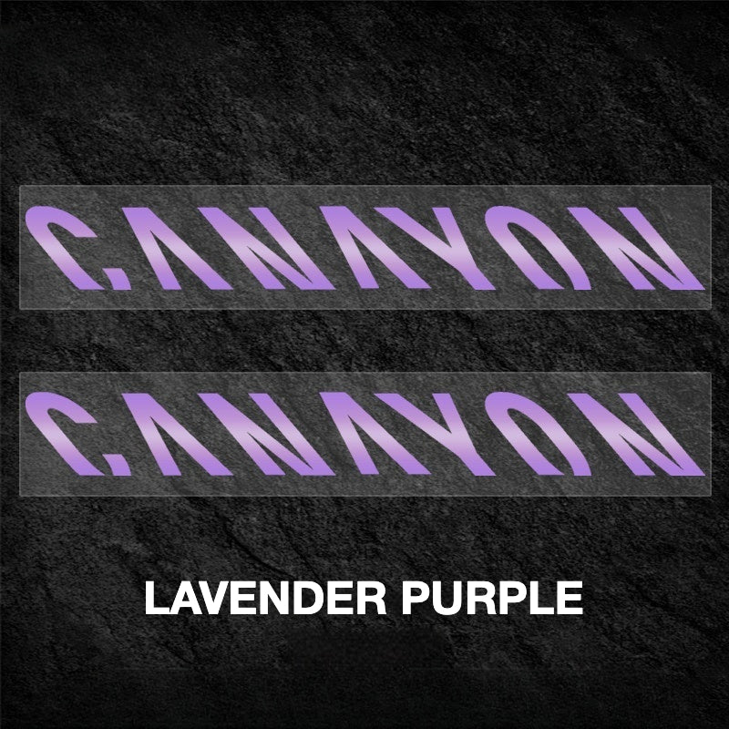 Canyon Ultimate Frame Decal Sticker Kit – Logo Cover & Color Change