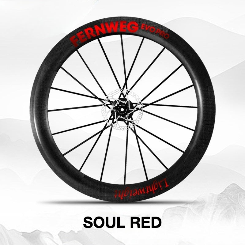 Lightweight Fernweg EVO Pro 63 Wheel Decal Sticker Kit – Logo Cover & Color Change