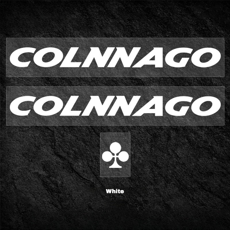 Colnago V3 Frame Logo Decals | Custom Waterproof OEM Overlay Stickers