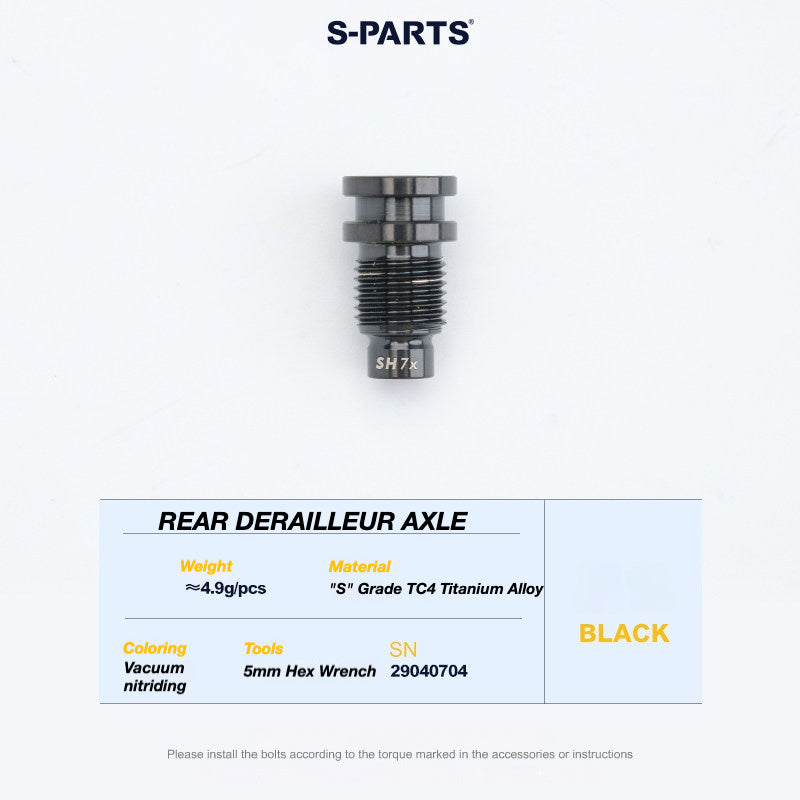 Shimano 105 Di2 R7150 Titanium Bolt Kit | Ultra-Light Groupset Upgrade