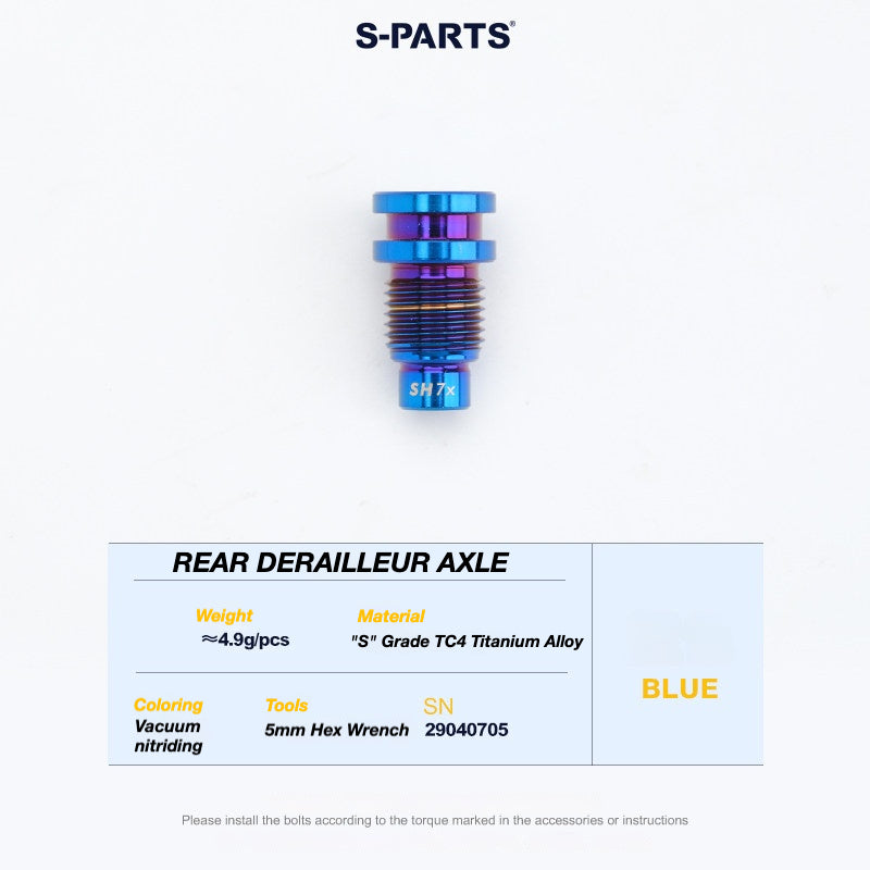 Shimano 105 Di2 R7150 Titanium Bolt Kit | Ultra-Light Groupset Upgrade