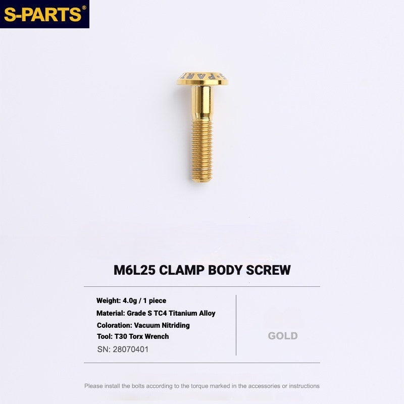 S-PARTS Titanium Bolt Kit for Shimano Ultegra Di2 R8170 Disc Brake & Shifter | Road Bike Upgrade