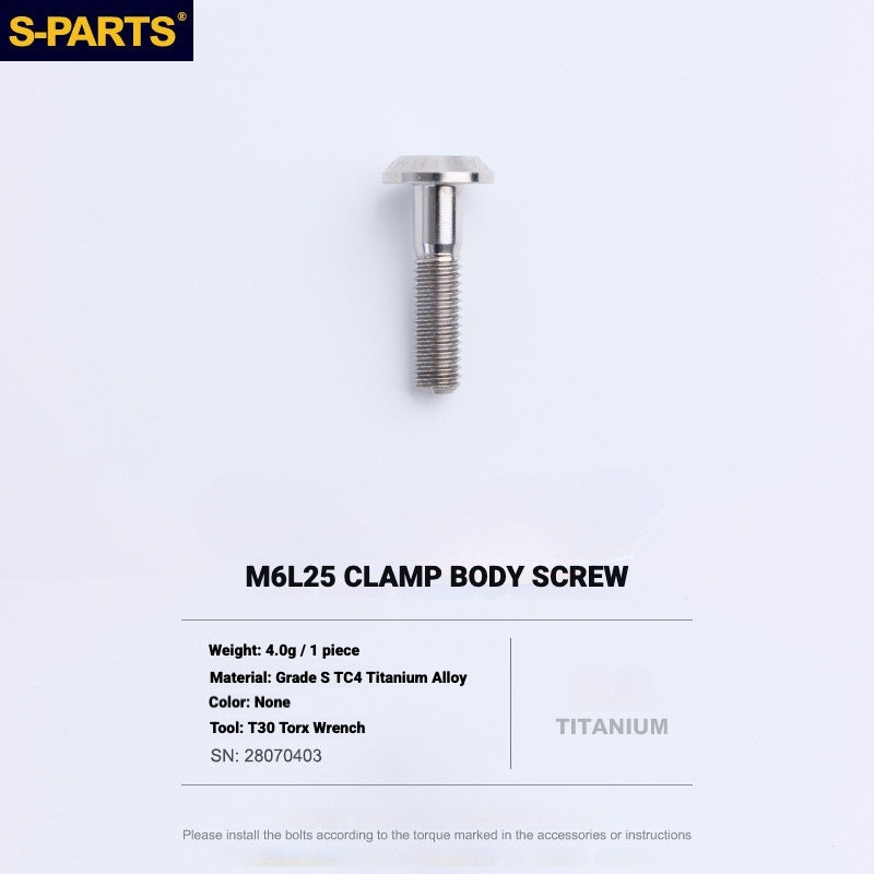 S-PARTS Titanium Bolt Kit for Shimano Ultegra Di2 R8170 Disc Brake & Shifter | Road Bike Upgrade