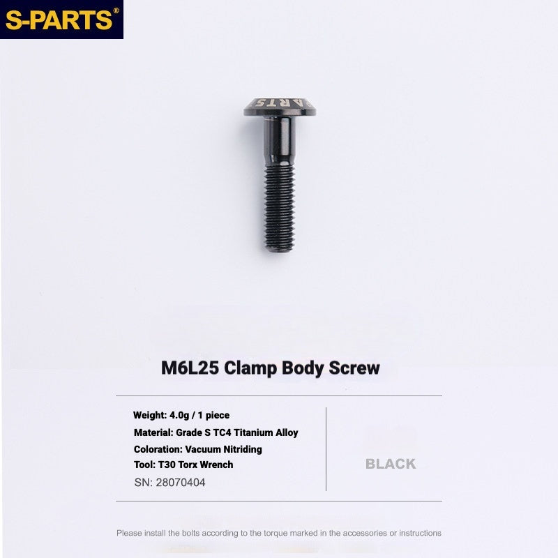 S-PARTS Titanium Bolt Kit for Shimano Ultegra Di2 R8170 Disc Brake & Shifter | Road Bike Upgrade