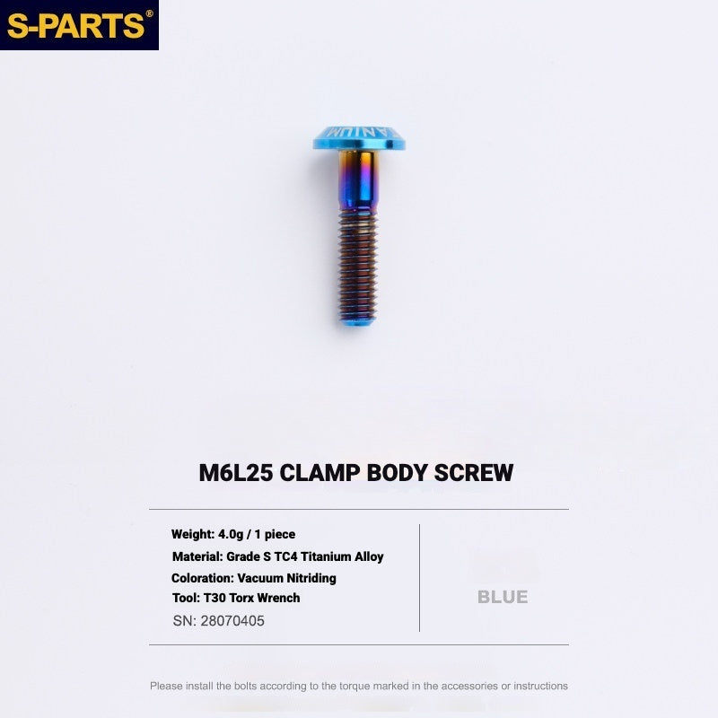 S-PARTS Titanium Bolt Kit for Shimano Ultegra Di2 R8170 Disc Brake & Shifter | Road Bike Upgrade