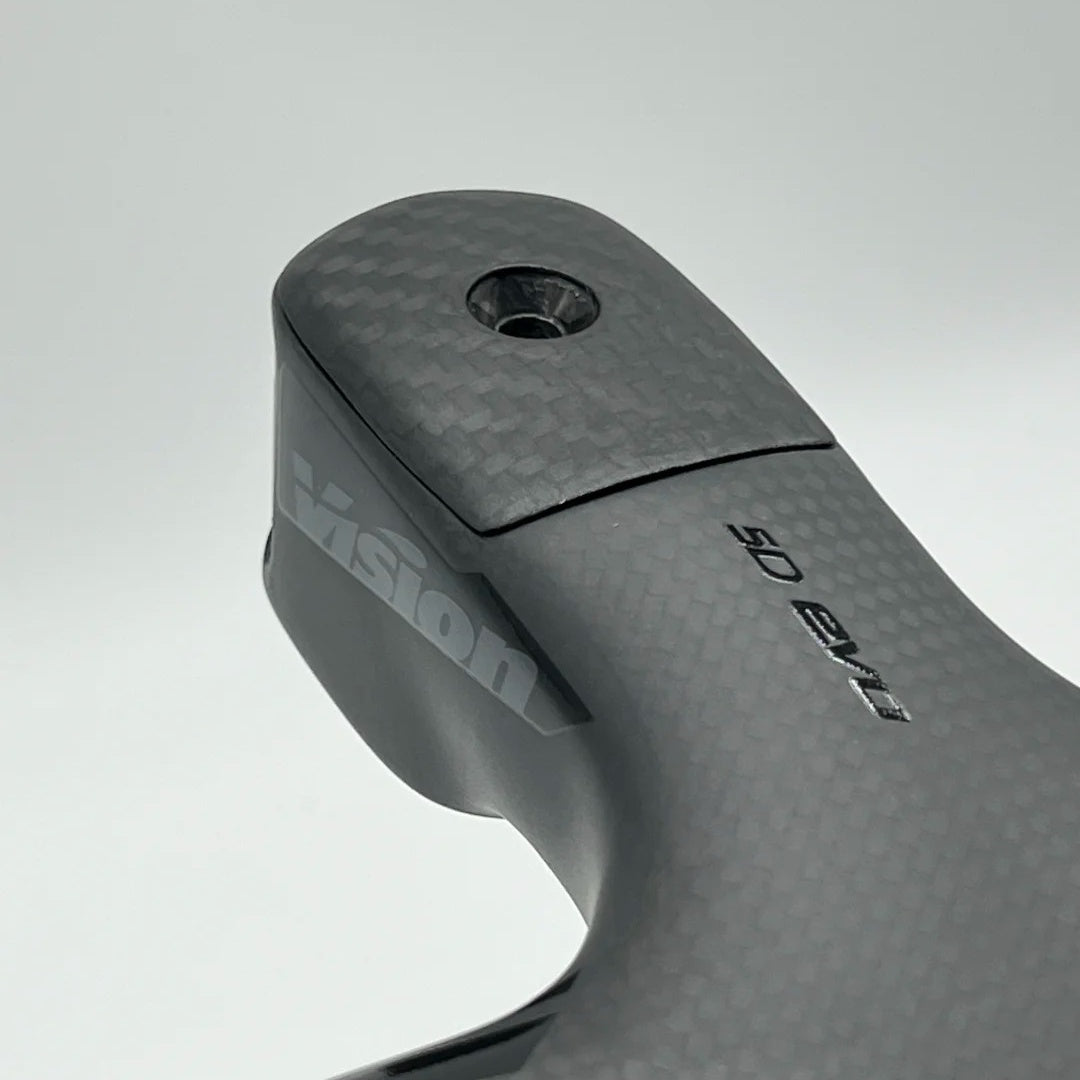 パーツ Vision Metron 5D ACR EVO Vision Metron 5D ACR EVO Carbon Stem Top Cap – Matte Black, 10g