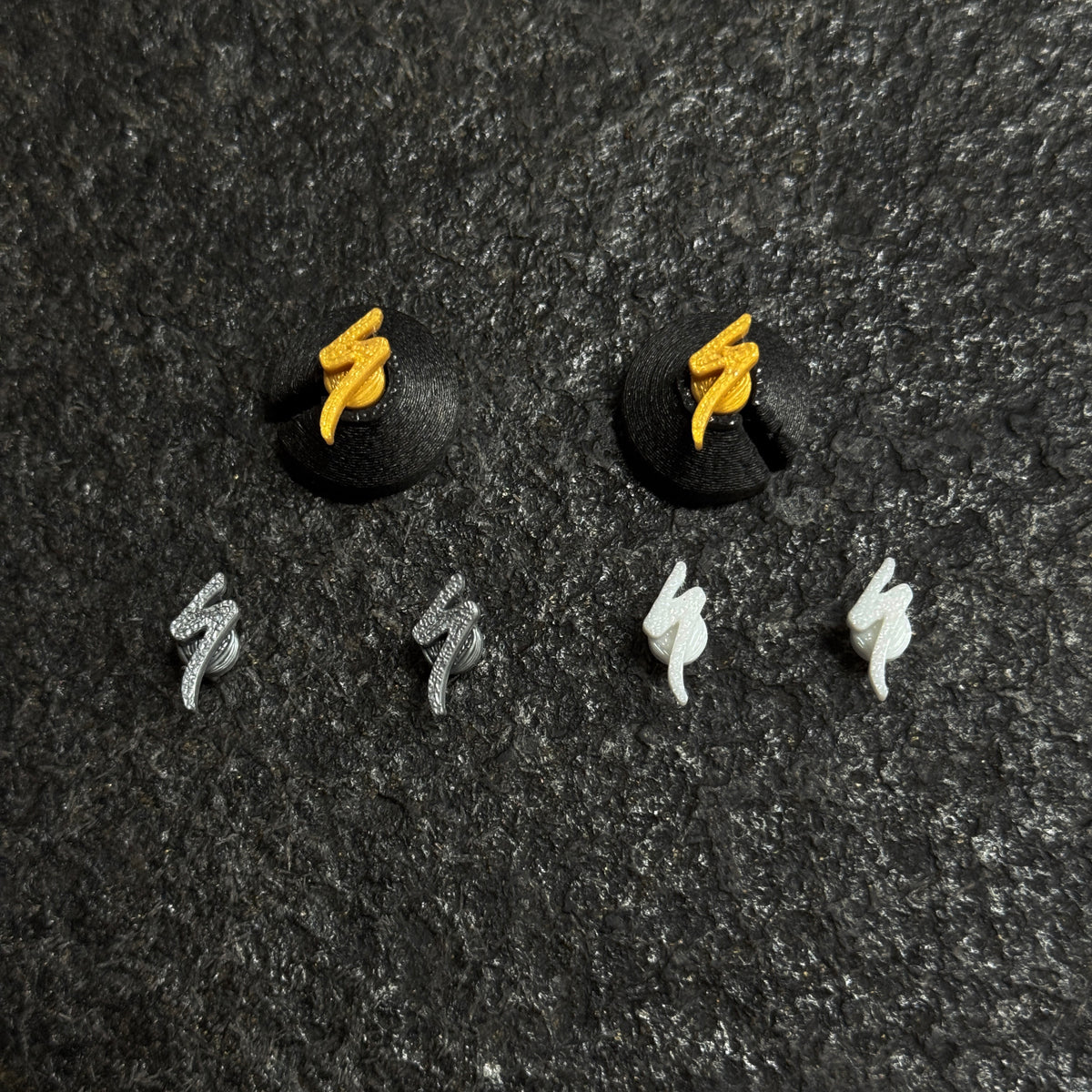 OVERFAST 1.77g Ultra-Light Carbon Fiber Bar End Plugs | Aero Road Bike Handlebar Caps